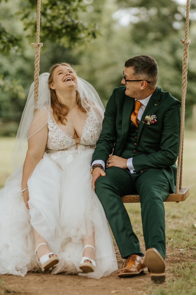 Couple Photos in the gardens at Crowcombe Court during a summer wedding in Somerset, captured by a Crowcombe Court wedding photographer.