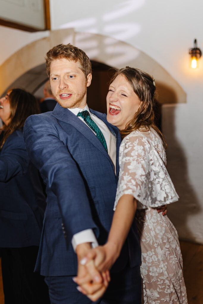 First dance in The Watermill at Priston Mill near Bath